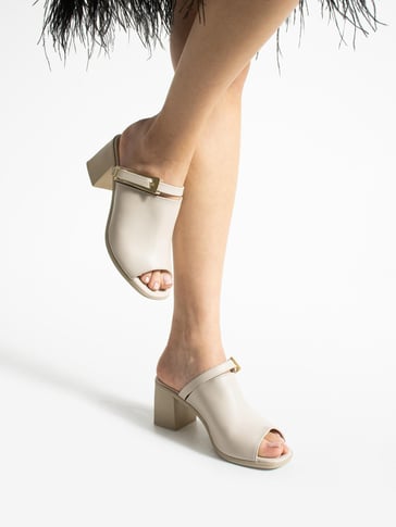 Buckle Detail Women's Slippers