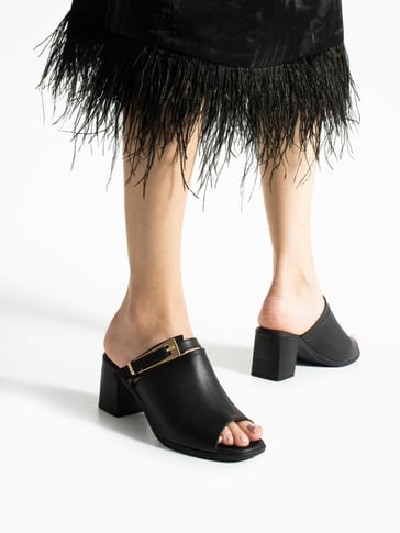Buckle Detail Women's Slippers