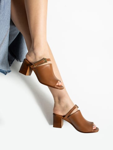 Buckle Detail Women's Slippers