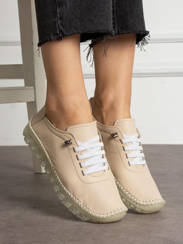 Soft Leather Women Shoes
