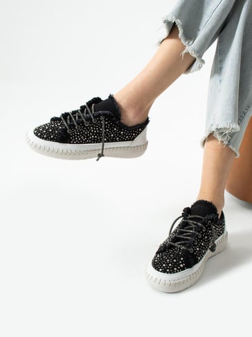 Sparkling Rhinestone Casual Women Shoes
