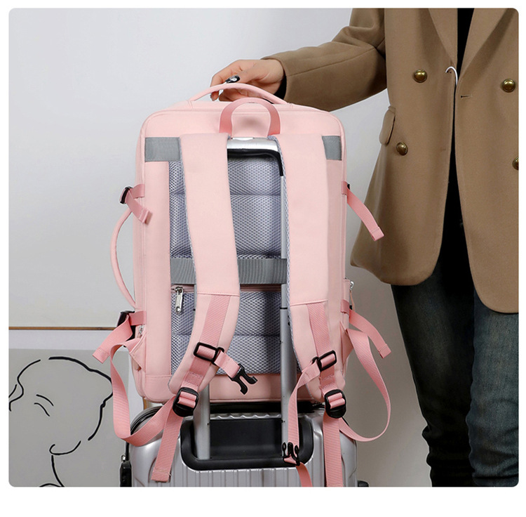 Large capacity travel commuter backpack