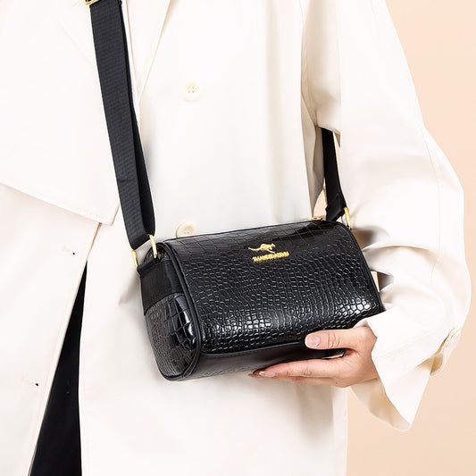Black Versatile Texture Bag