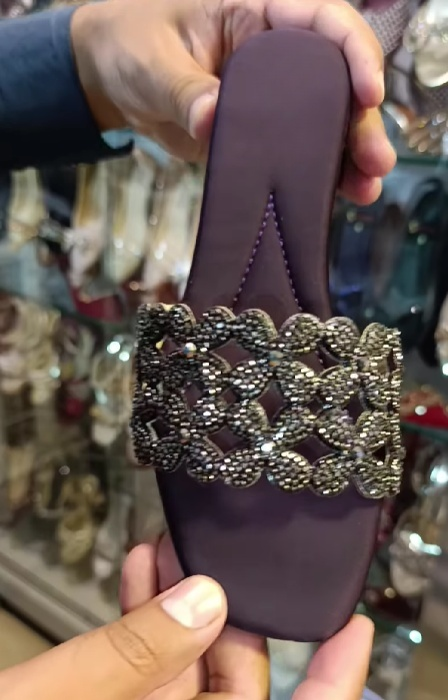 Sparkling Rhinestone Slides