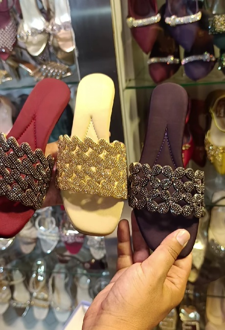 Sparkling Rhinestone Slides