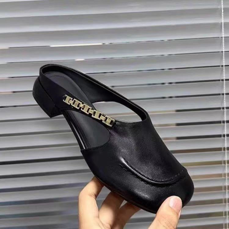 Black Casual Fashion Sandals