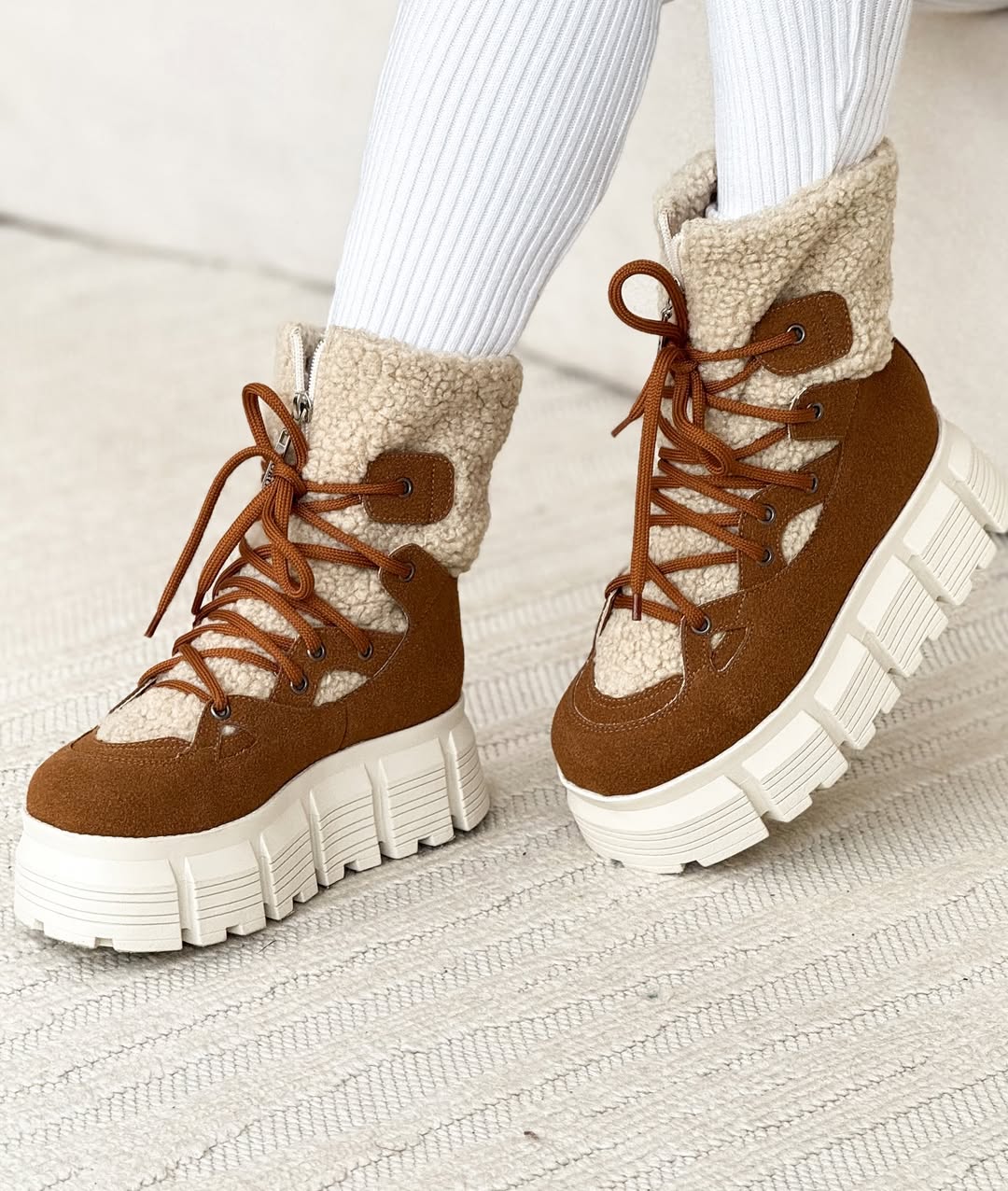 Women's Casual Fleece Snow Boots