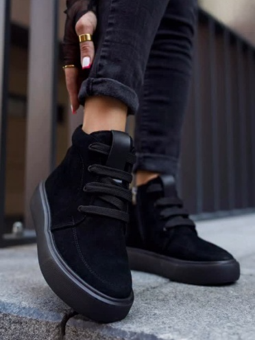 Women's Suede Zipper Ankle Boots