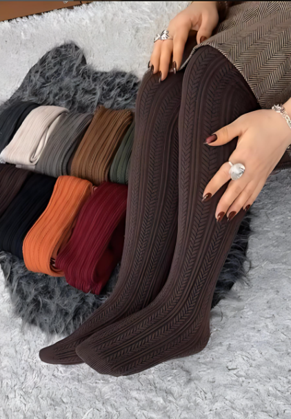 Women's Soft  Hand-Knitted Tights