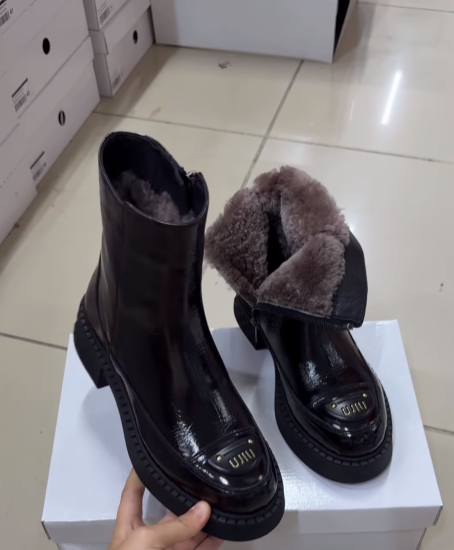 Women's Warm Leather Boots