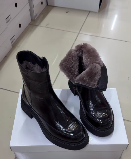 Women's Warm Leather Boots
