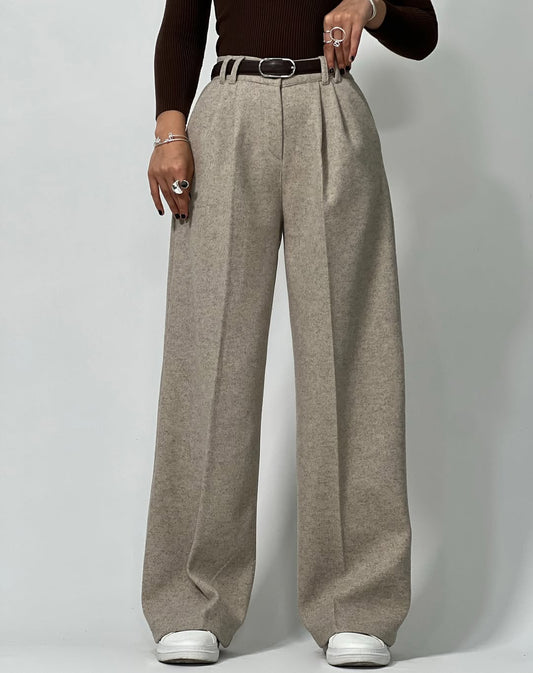 Women's Wool Bend Casual Pants