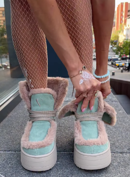 Women's Fleece Warm Shoes