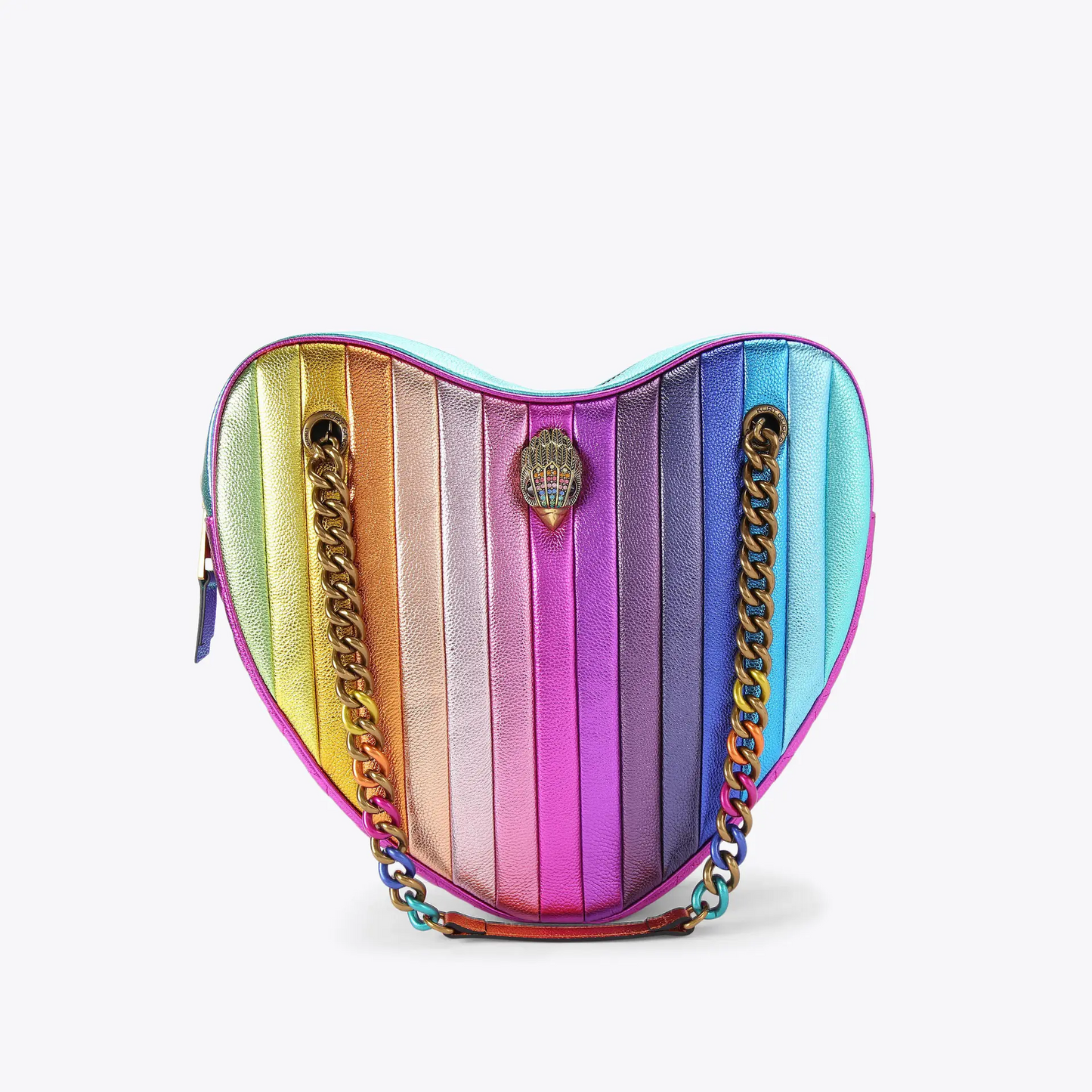 Colorful heart chain bag