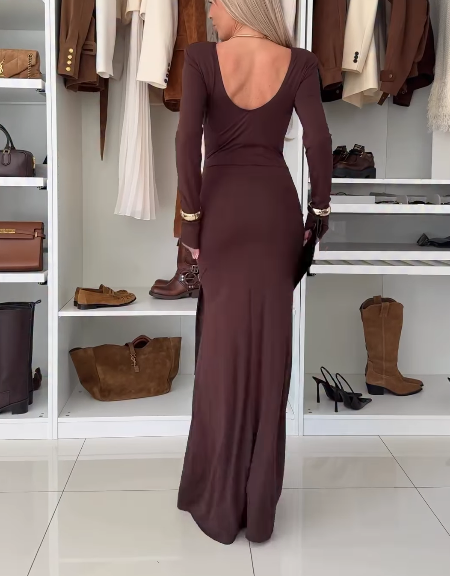 Women's Elegant Belted Dress