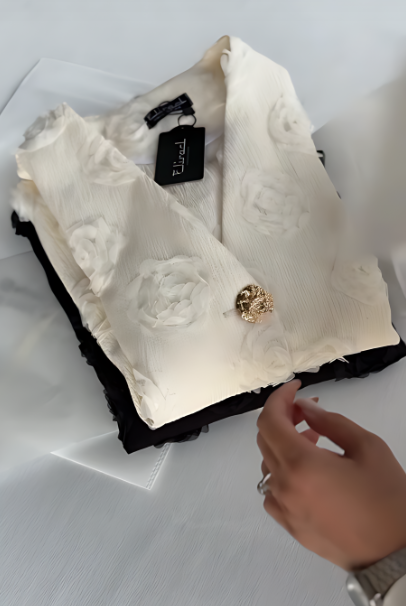 3D Flower Knitted Comfortable Cardigan Jacket