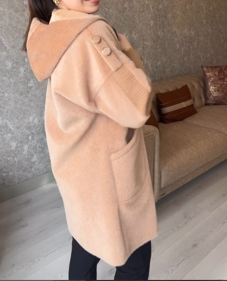 women's autumn and winter fleece coat