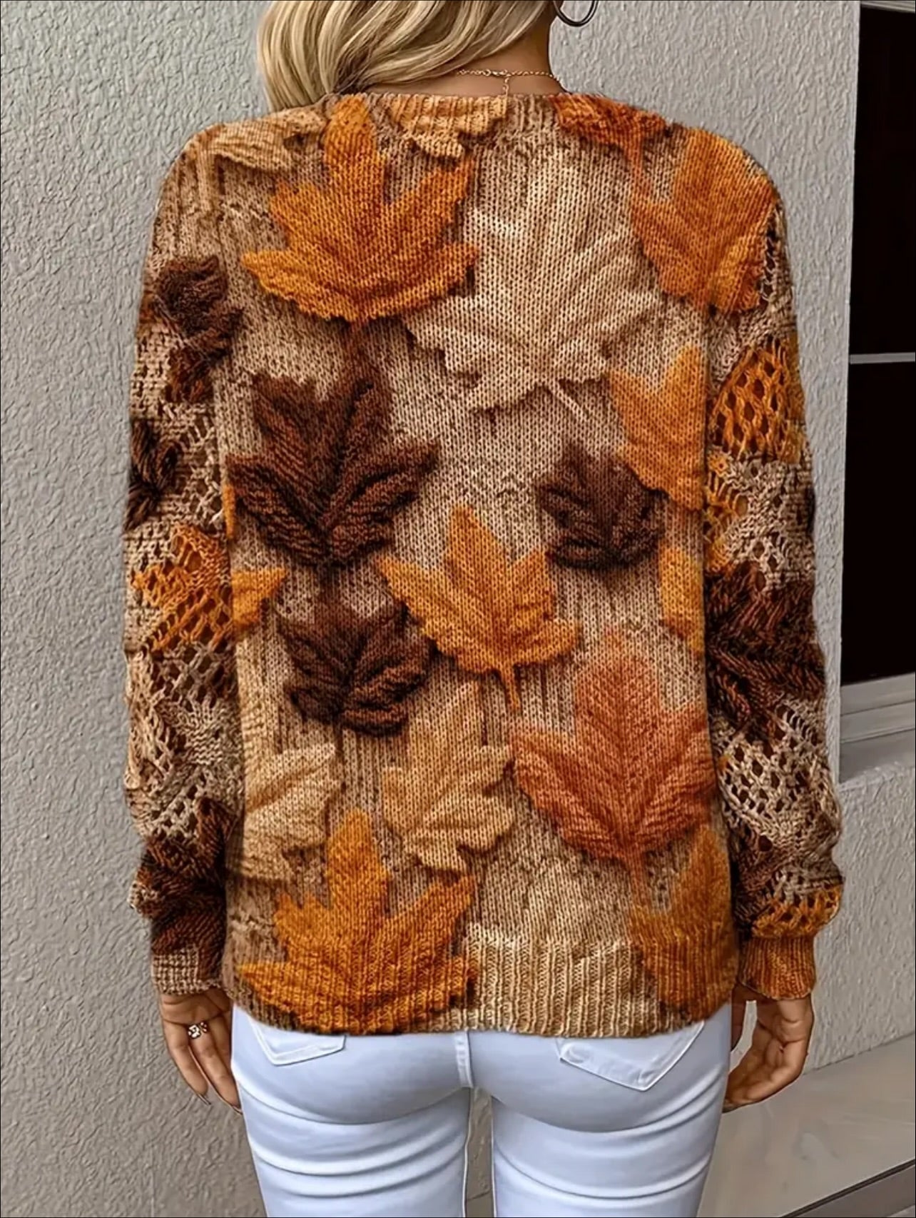 3D printed knitted sweater