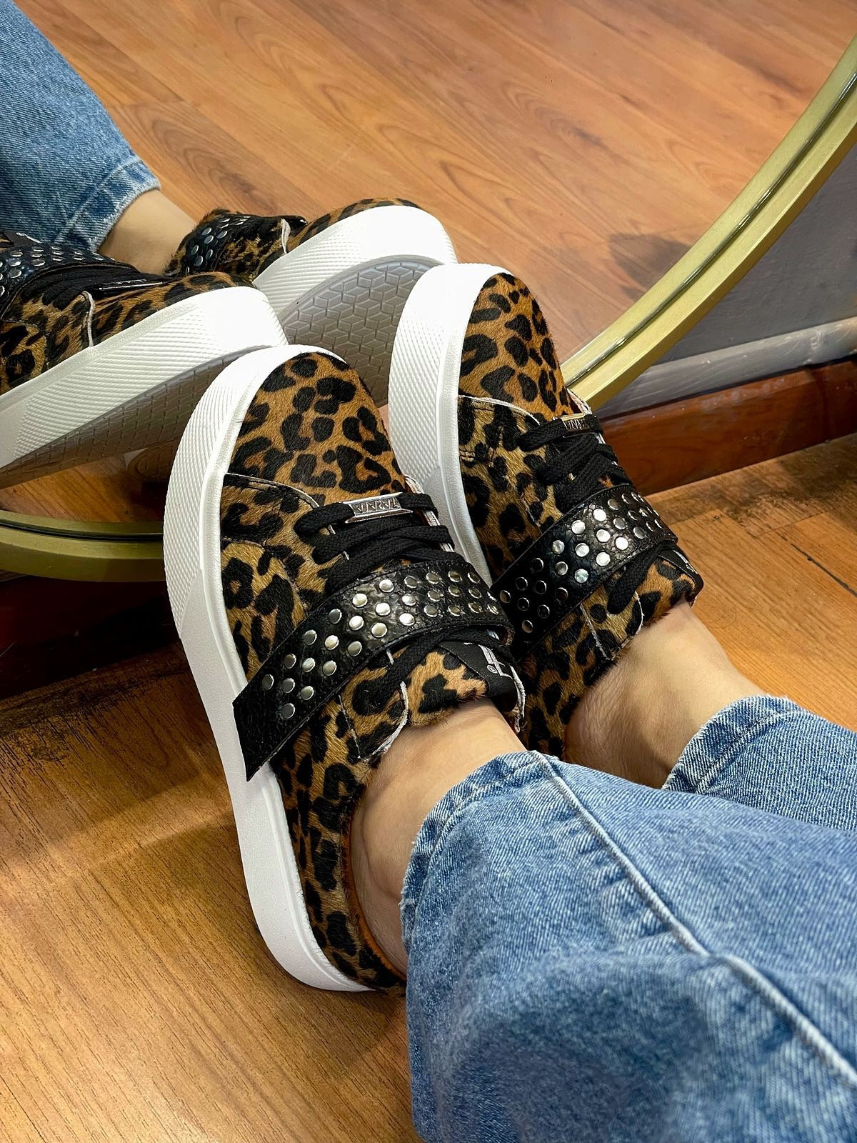 Women Leopard print casual slip-on shoes