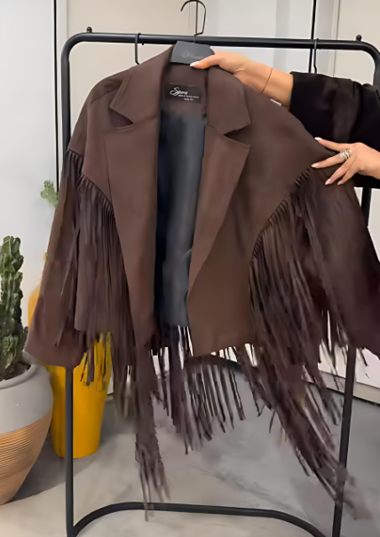 Women's tassel jacket