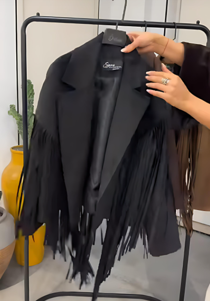 Women's tassel jacket
