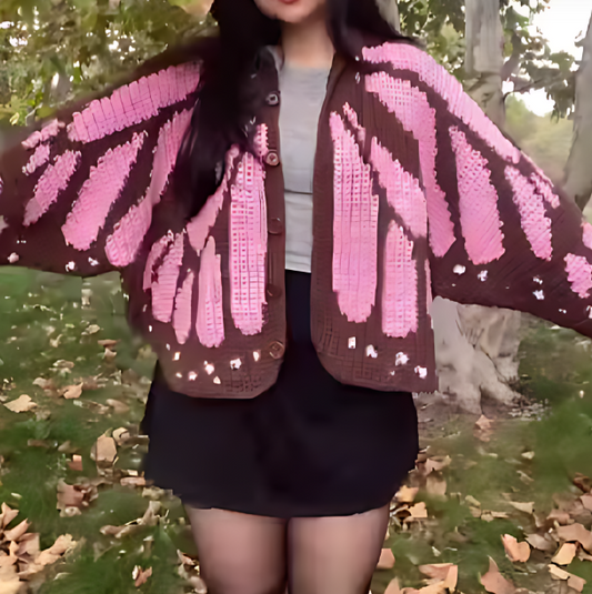 Butterfly Knit Sweater