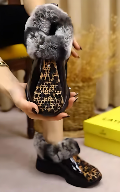 Women's fleece comfortable shoes