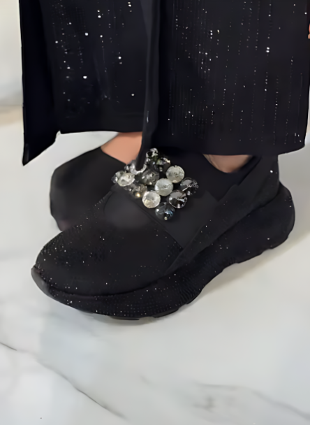 Sparkling Rhinestone Comfortable Women's Shoes