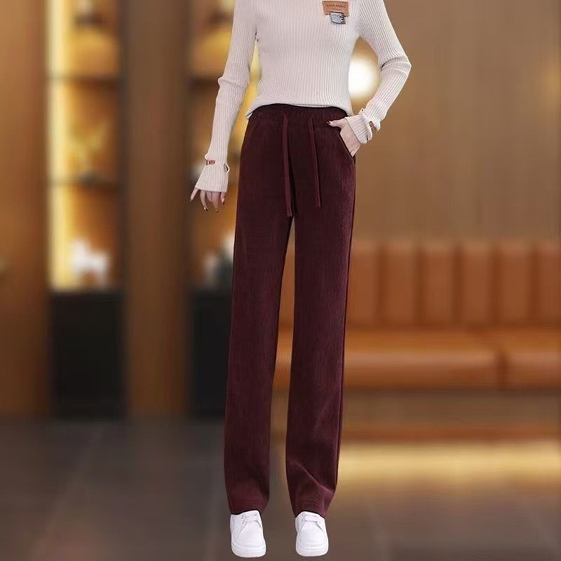 Women's Corduroy Loose Comfort Trousers