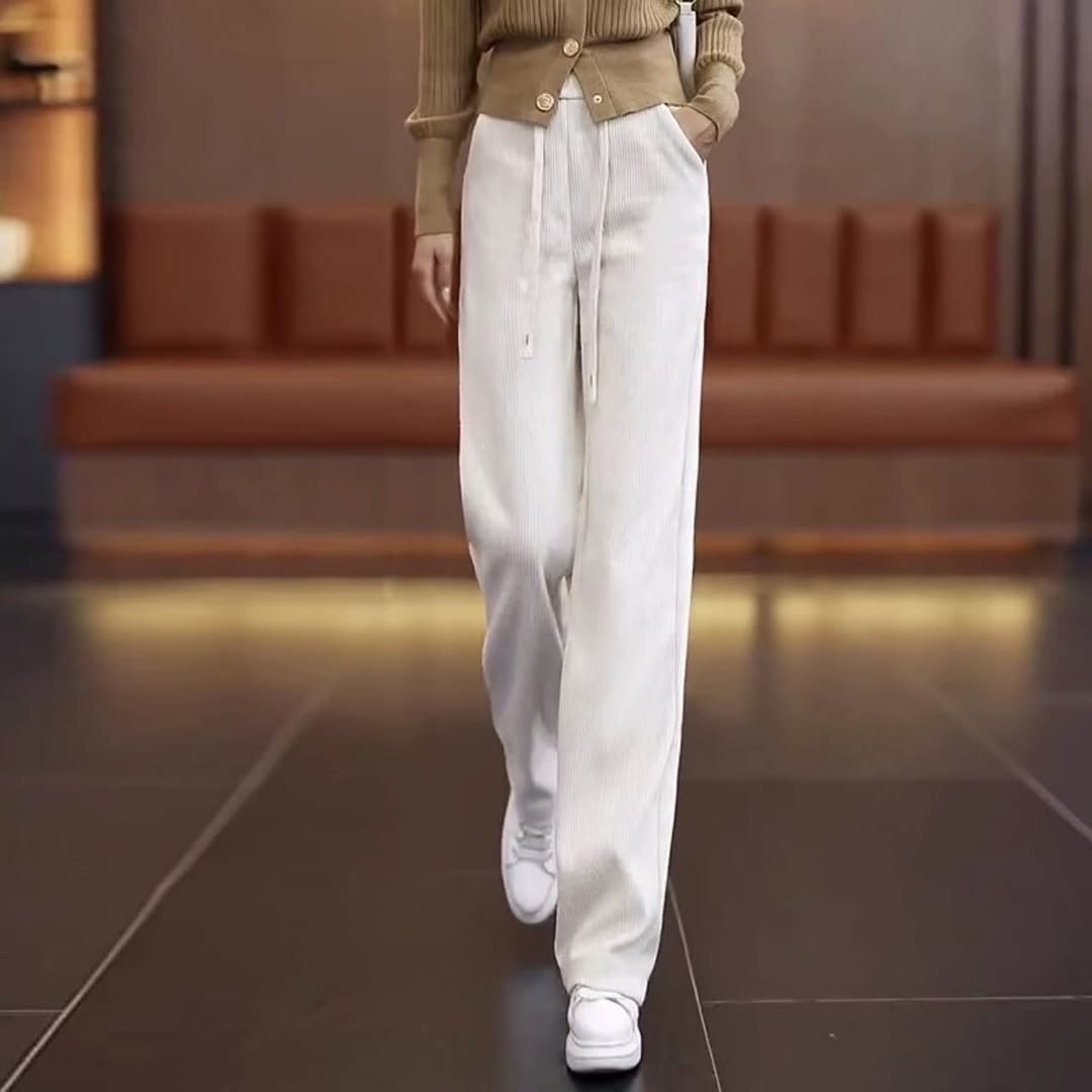 Women's Corduroy Loose Comfort Trousers