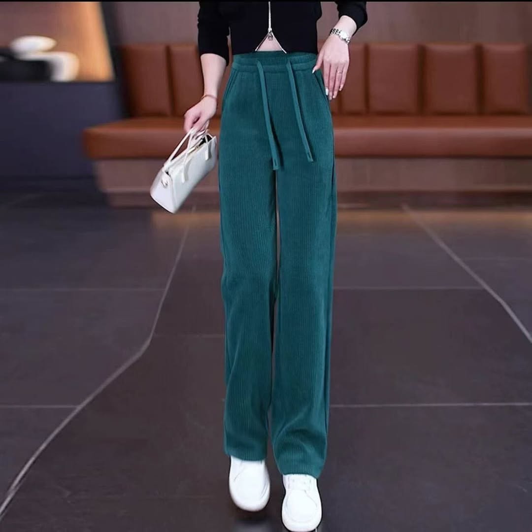 Women's Corduroy Loose Comfort Trousers