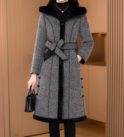 Women's Fleece-Lined Thickened Coat