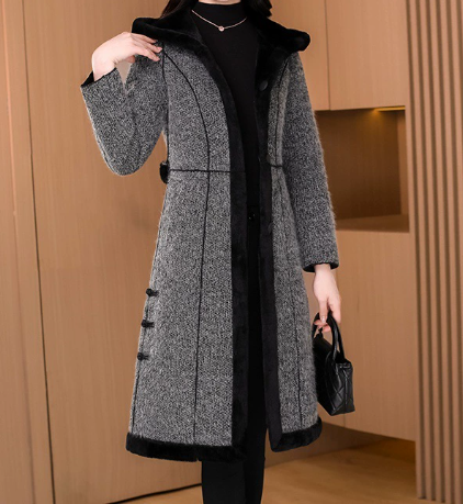 Women's Fleece-Lined Thickened Coat