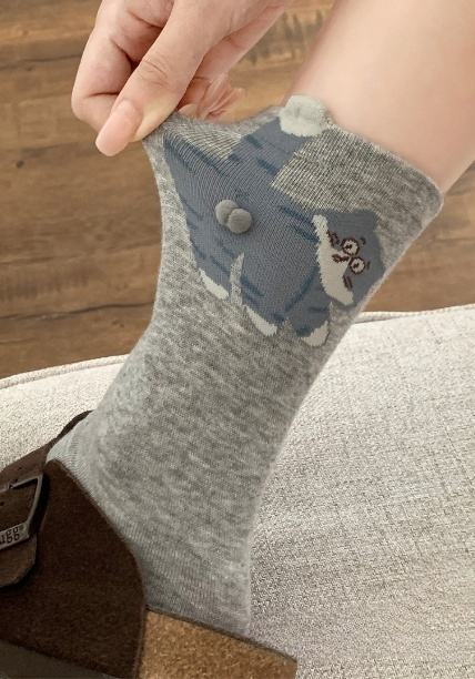 Cat-themed fun socks