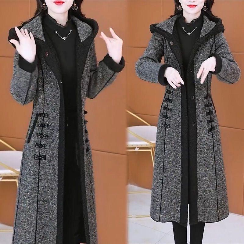 Women's Fleece-Lined Thickened Coat
