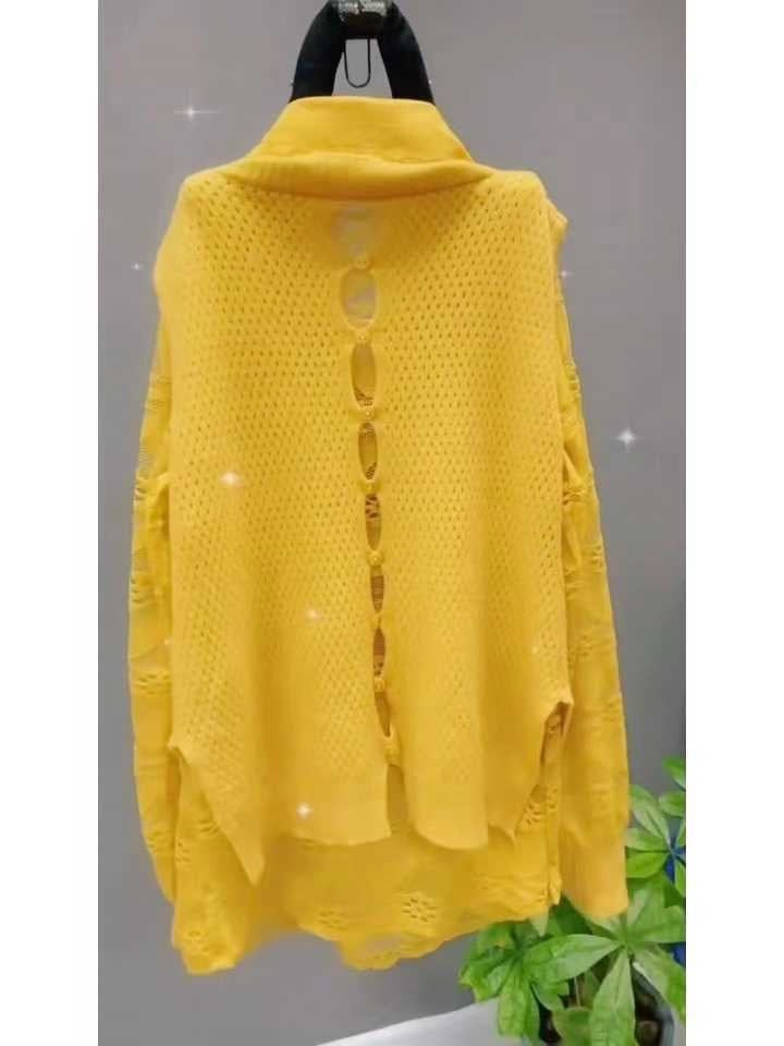 Lace shirt + vest two-piece set