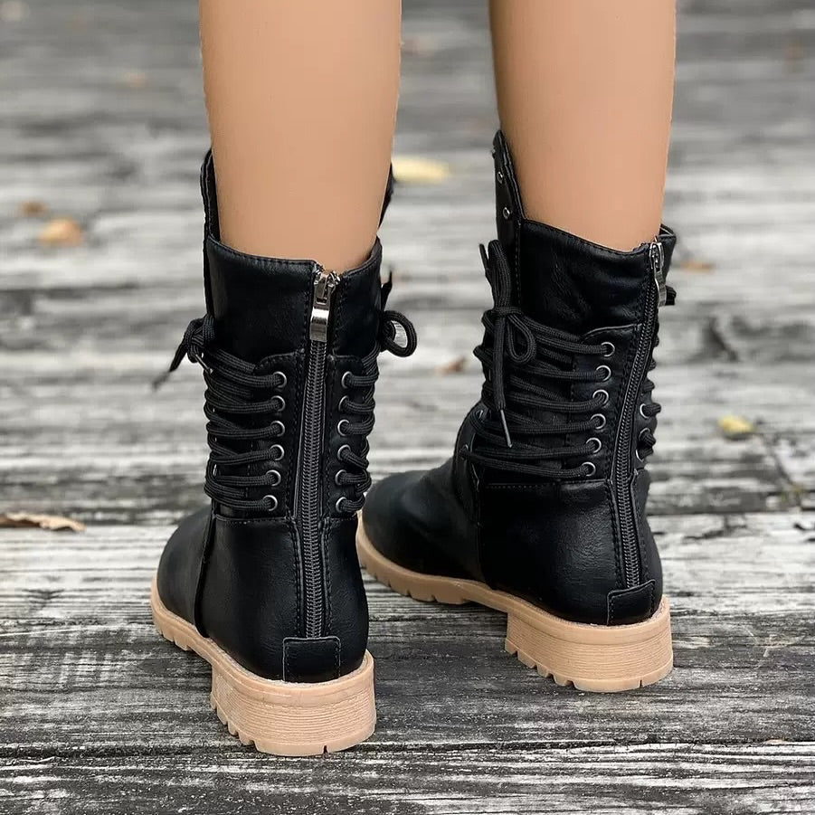 Women's Anti-slip and Wear-resistant Martin Boots