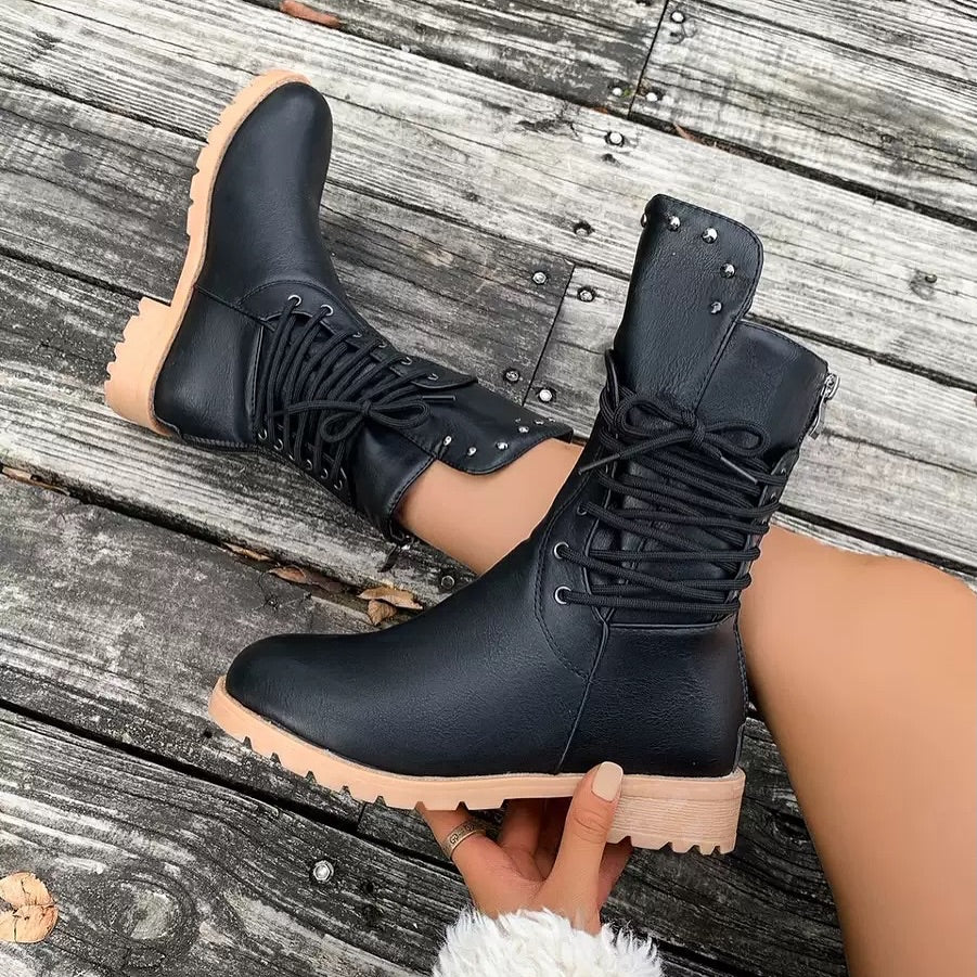 Women's Anti-slip and Wear-resistant Martin Boots