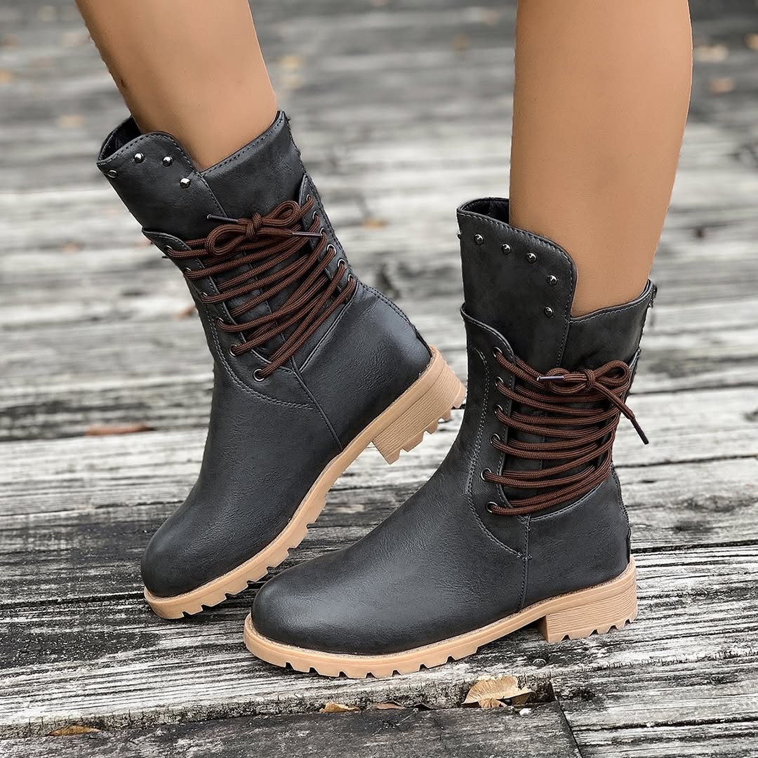 Women's Anti-slip and Wear-resistant Martin Boots