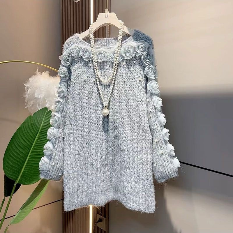 3D Floral Cozy & Comfortable Sweater
