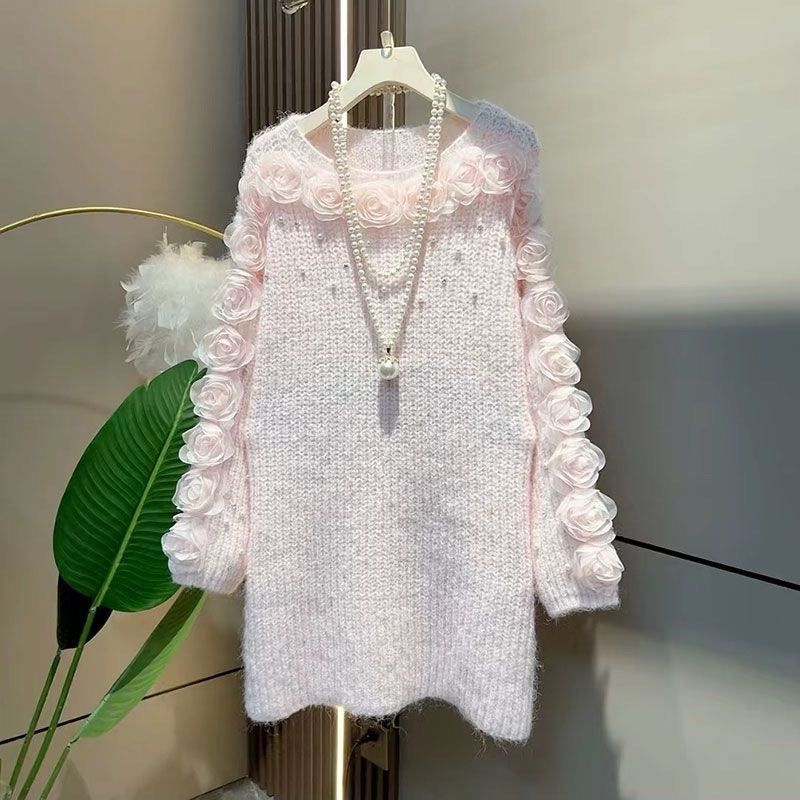 3D Floral Cozy & Comfortable Sweater