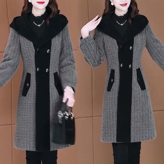 Women's Fleece-Lined Thickened Coat