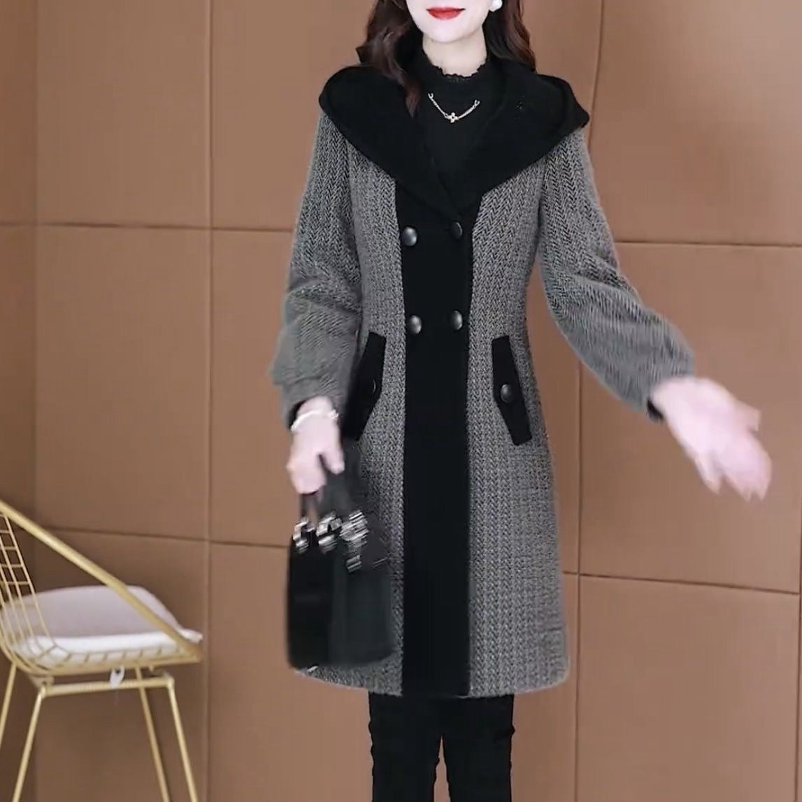 Women's Fleece-Lined Thickened Coat