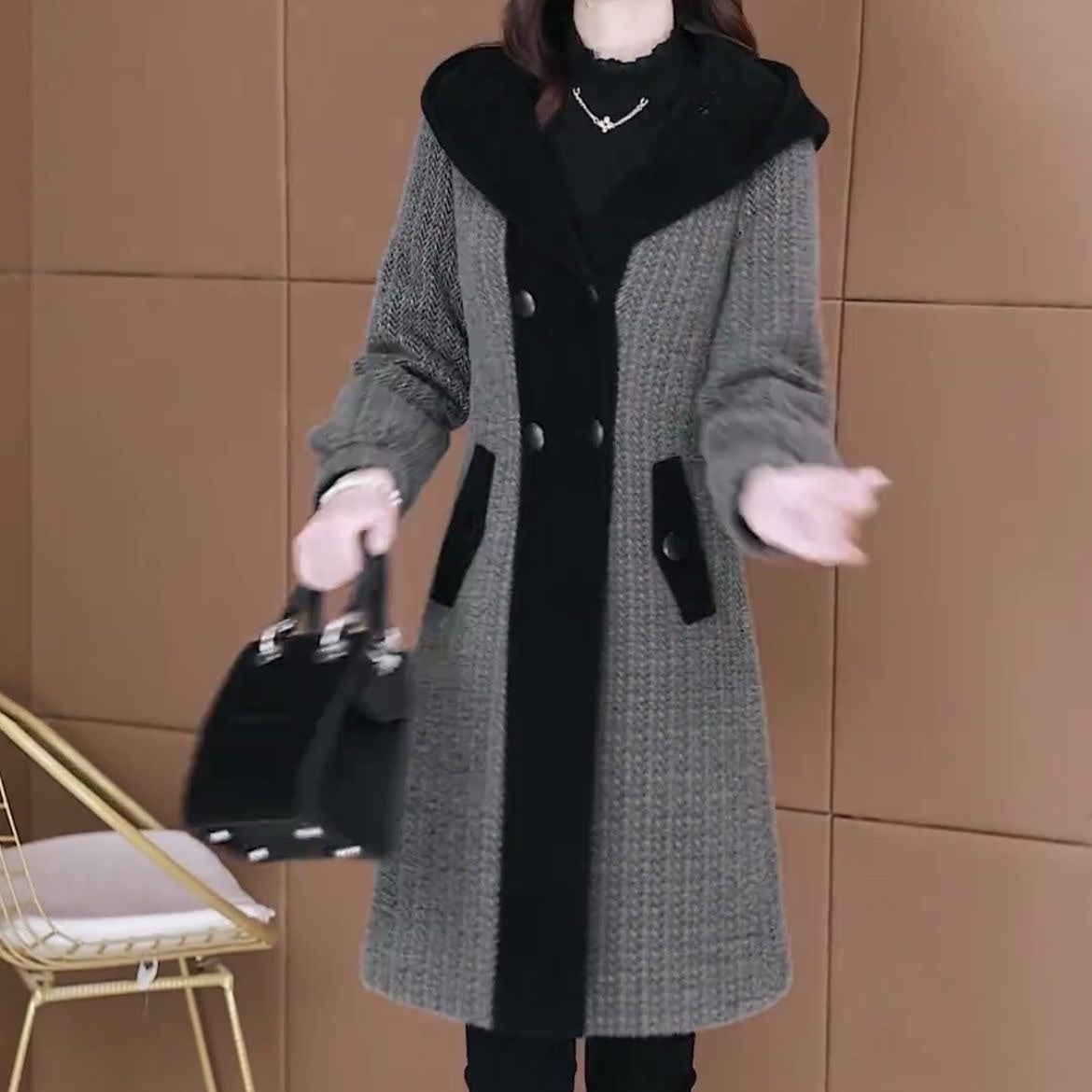 Women's Fleece-Lined Thickened Coat