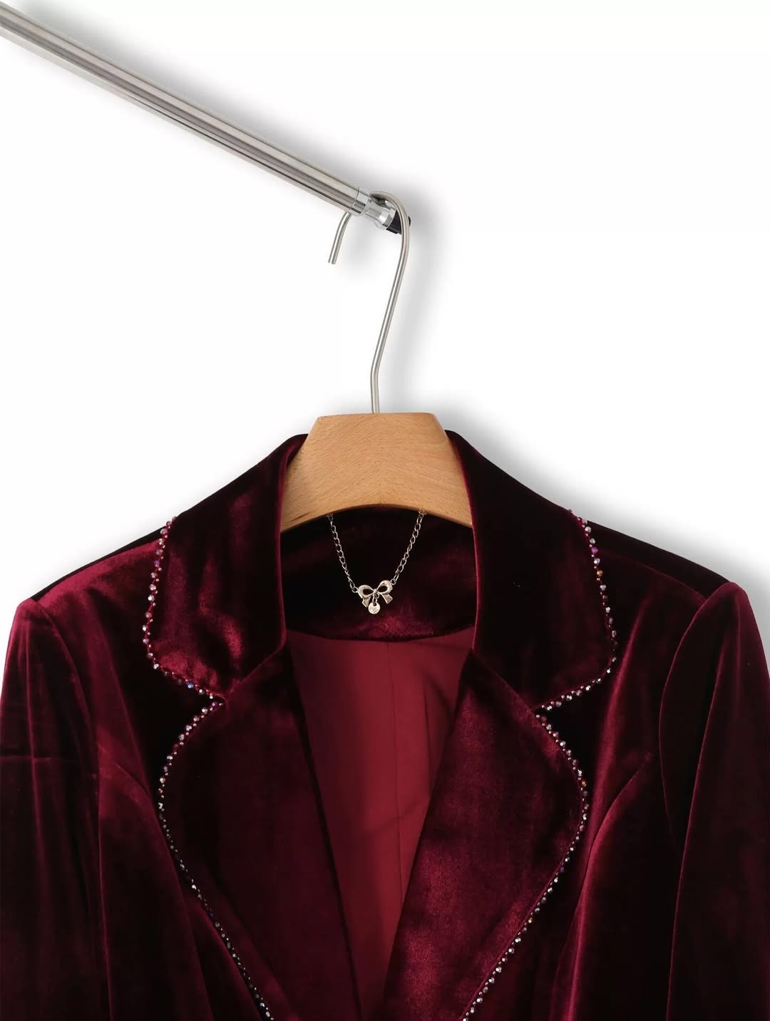 Women's premium velvet coat