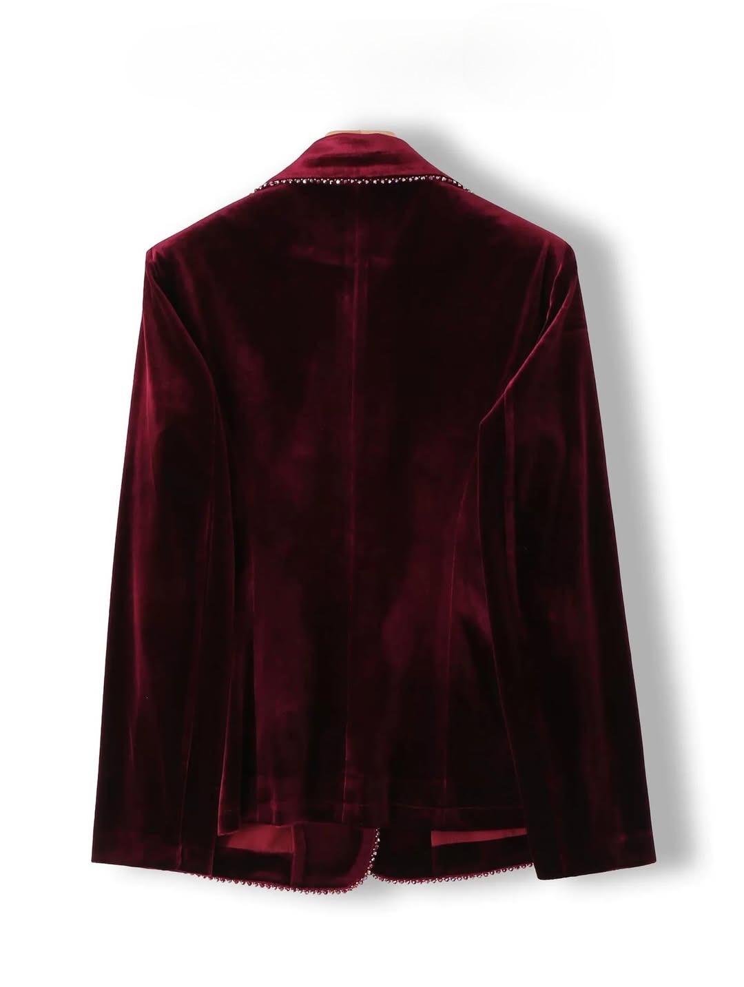 Women's premium velvet coat