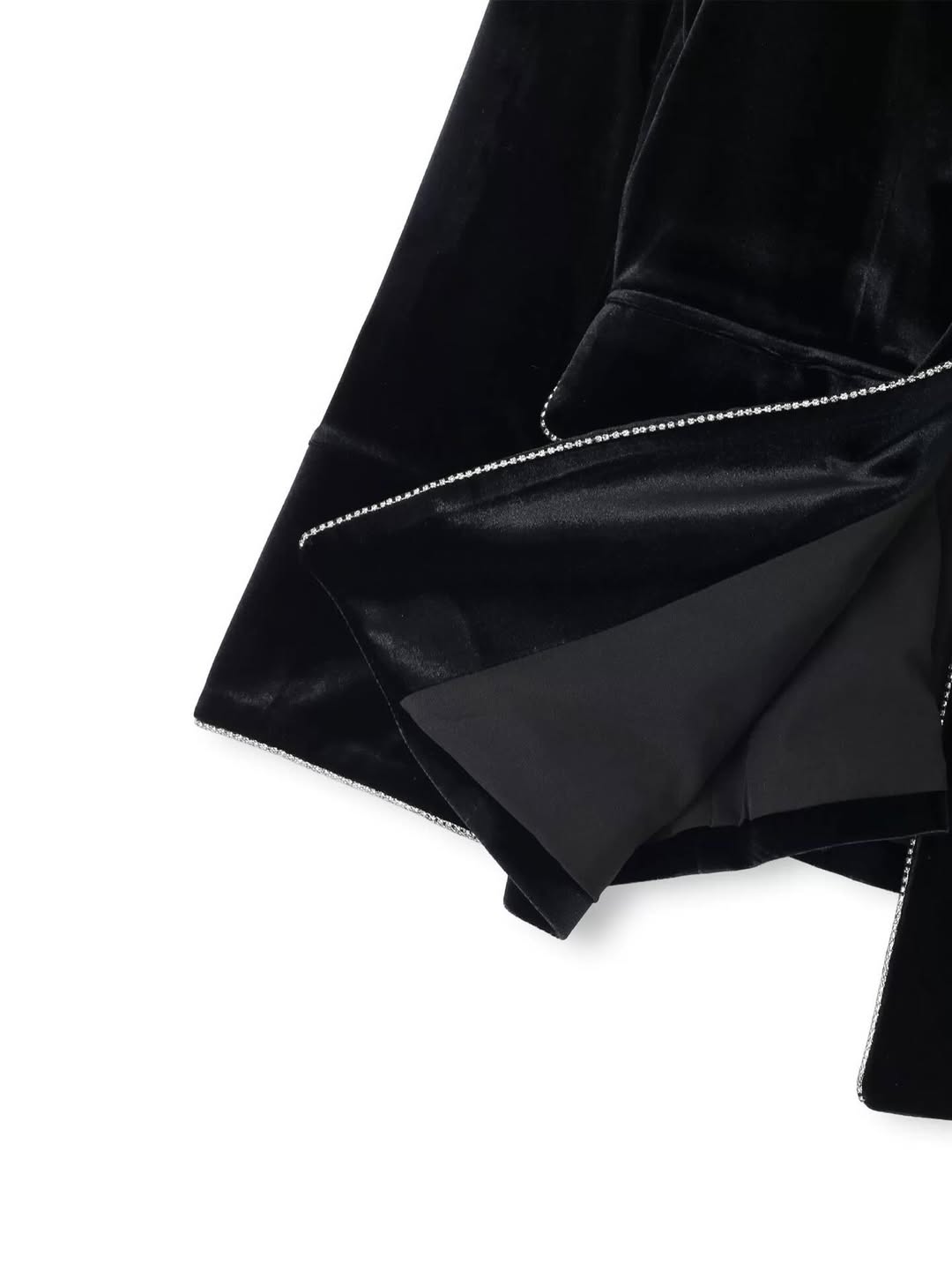 Women's premium velvet coat
