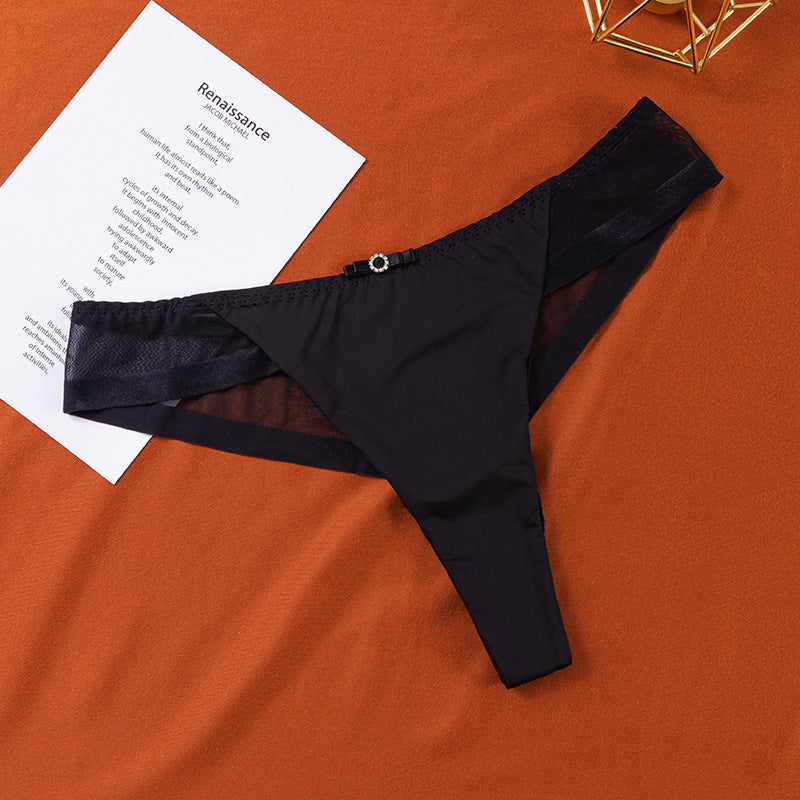 Women's Ice Silk Triangle Panties