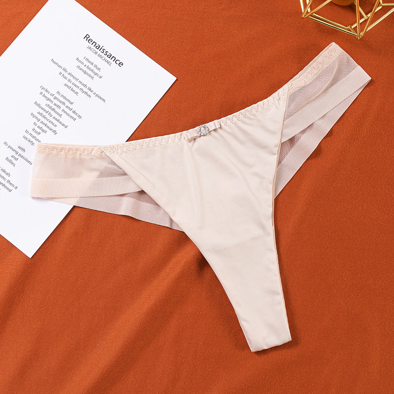 Women's Ice Silk Triangle Panties