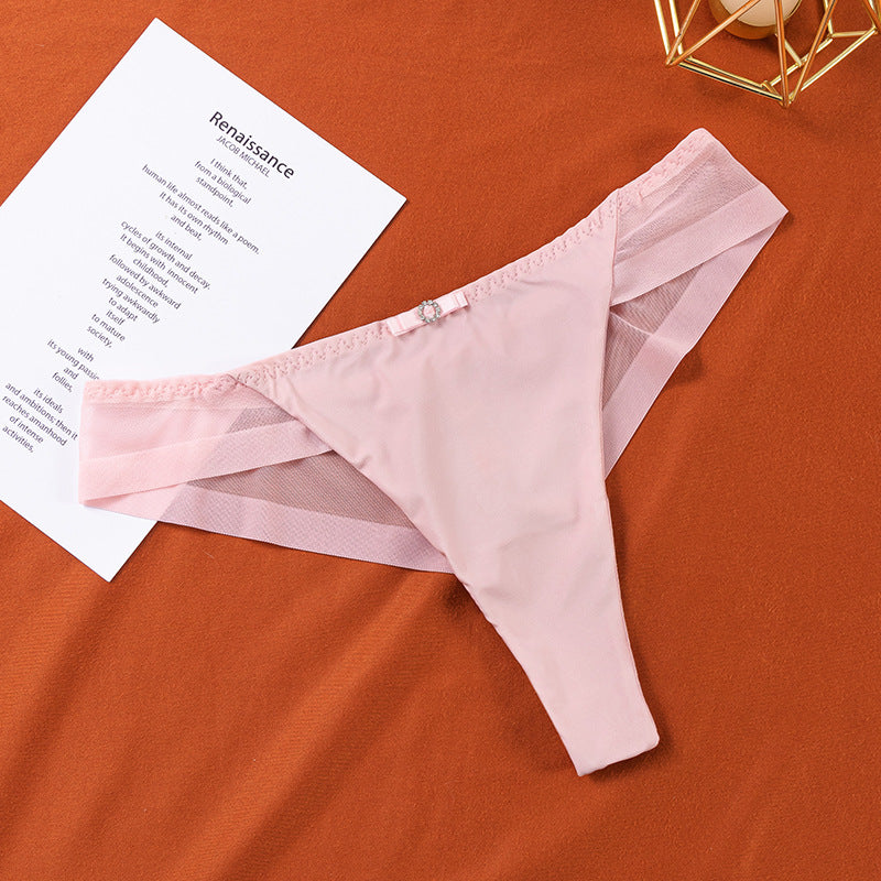 Women's Ice Silk Triangle Panties